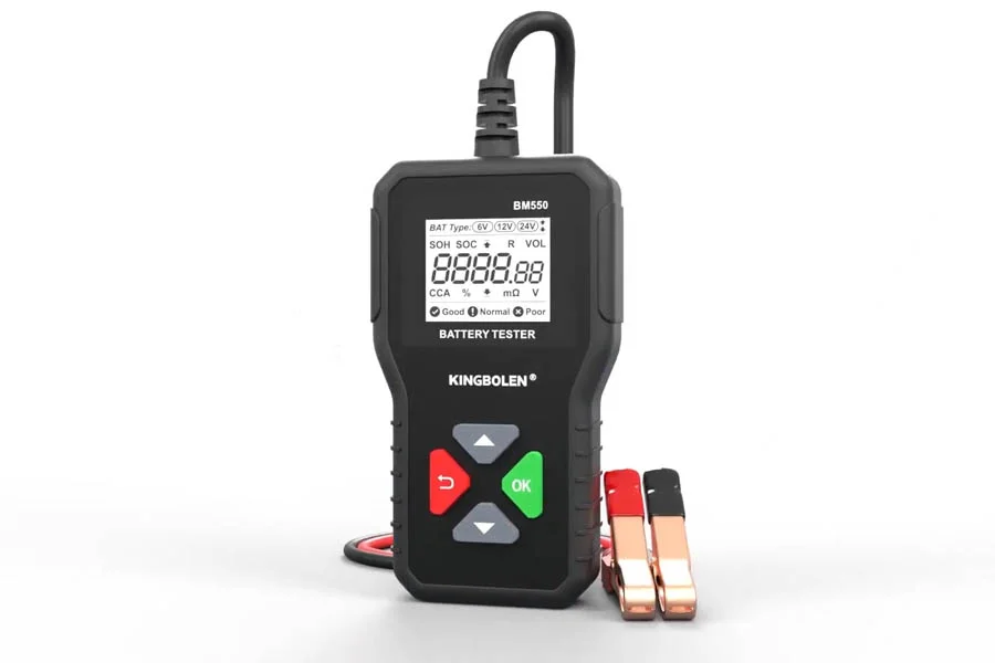 Automotive Battery Testing Tool for 6V to 24V Systems